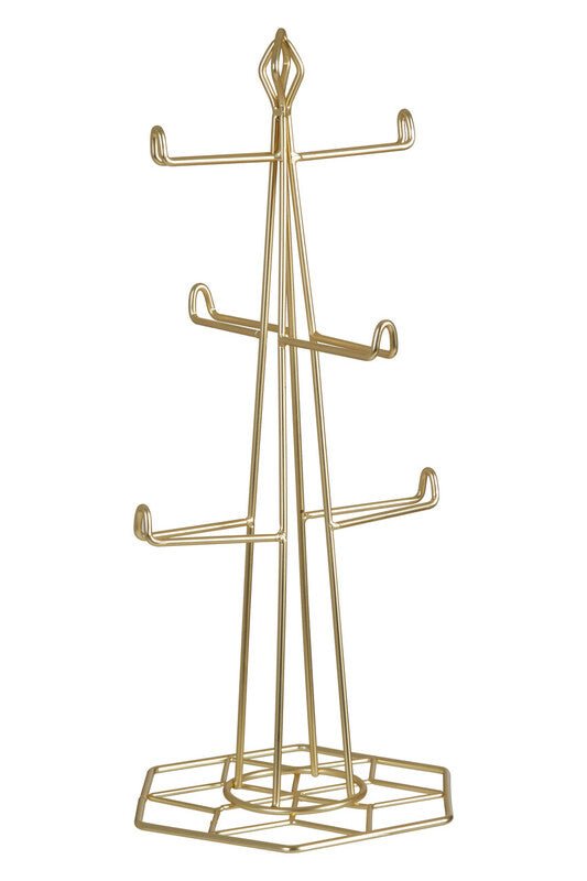 Vertex Contour Matte Gold Mug Tree - Bargainia.com - 5018705479316