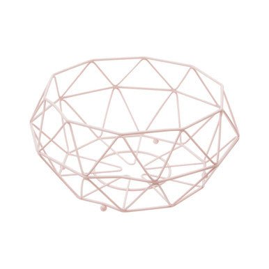 Vertex Pink Fruit Basket With Ball Feet - Bargainia.com - 5018705465180