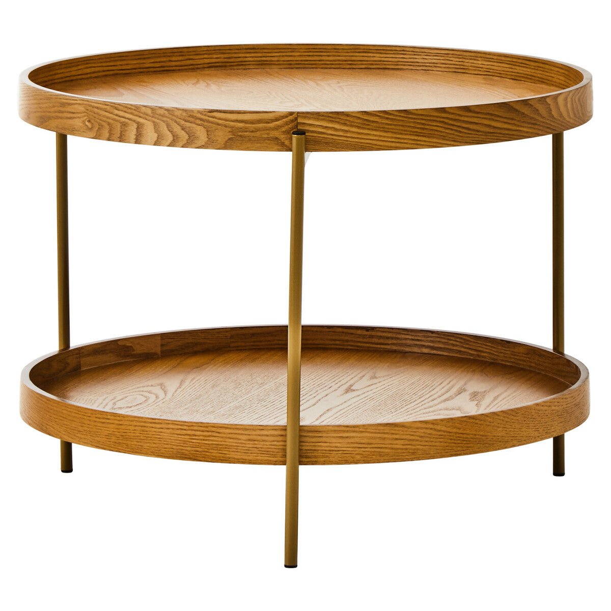 Viborg Two Tier Side Table - Bargainia.com - 5018705951751