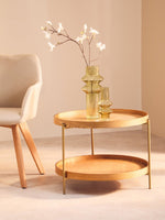 Viborg Two Tier Side Table - Bargainia.com - 5018705951751