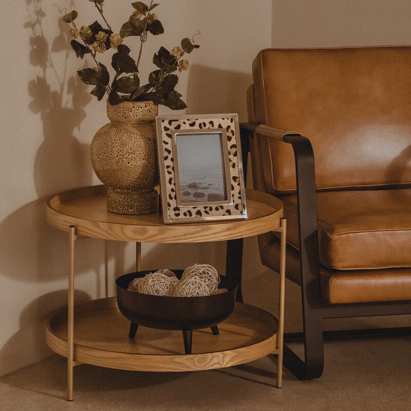 Viborg Two Tier Side Table - Bargainia.com - 5018705951751