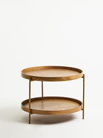 Viborg Two Tier Side Table - Bargainia.com - 5018705951751