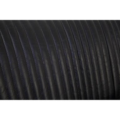 Victor 2 Seat Black Leather Sofa - Bargainia.com - 