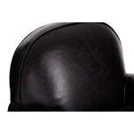 Victor Black Leather Classic Armchair - Bargainia.com - 5018705448909