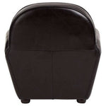 Victor Black Leather Classic Armchair - Bargainia.com - 5018705448909