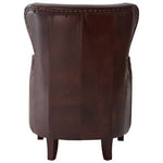 Victor Brown Leather Lounge Chair - Bargainia.com - 5018705448978