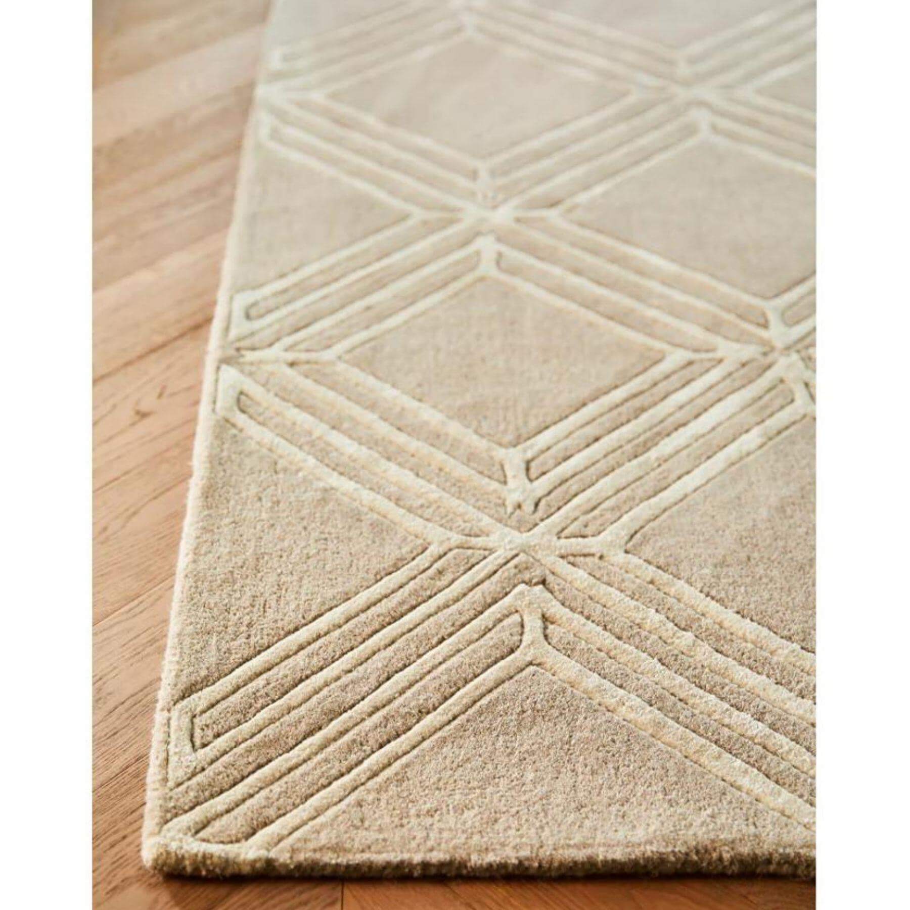Vienna Mink Geometric Rug - Bargainia.com - 5026134570993 - VIENNA_MINKXX_120X170