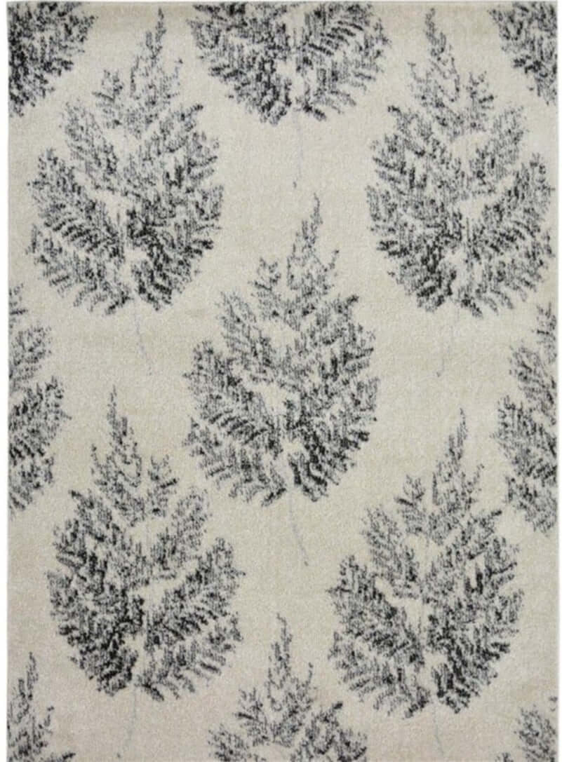Villa Grey Floral Rug - Bargainia.com - 