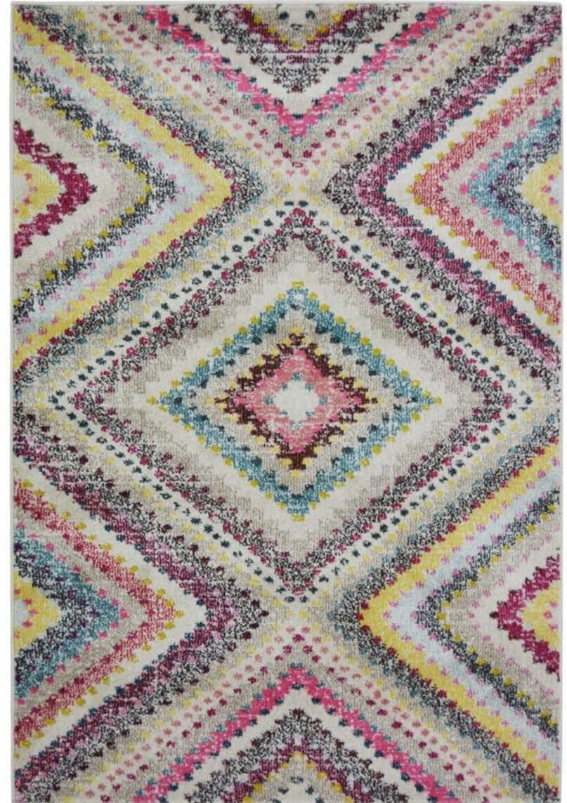 Villa Multicolour Diamond Rug - Bargainia.com - 5053095141559 - G893A-FGA33080/150