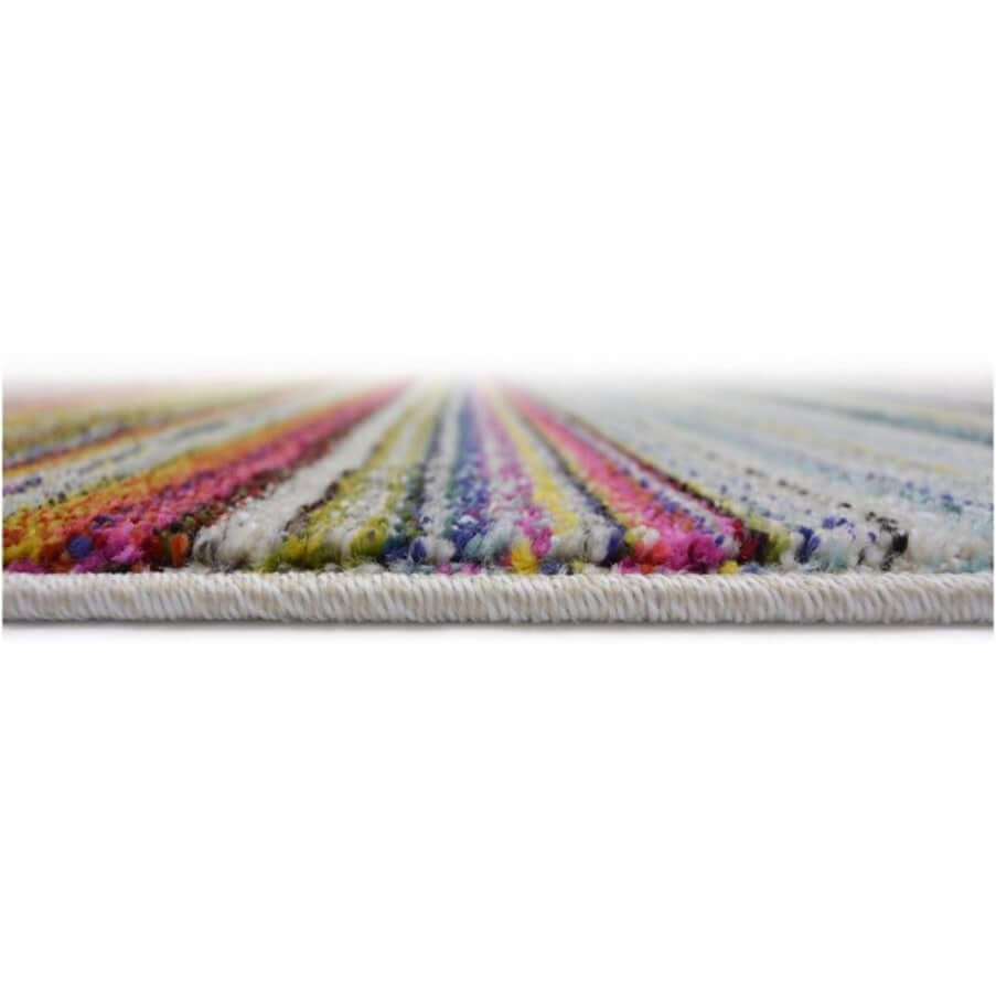 Villa Multicolour Striped Rug - Bargainia.com - 5053095175059 - C814A-FGD91080/150