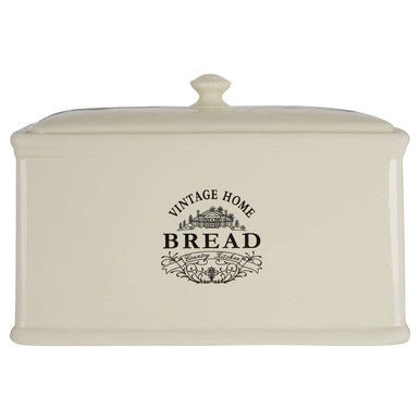 Vintage Home Cream Ceramic Bread Bin - Bargainia.com - 5018705548623