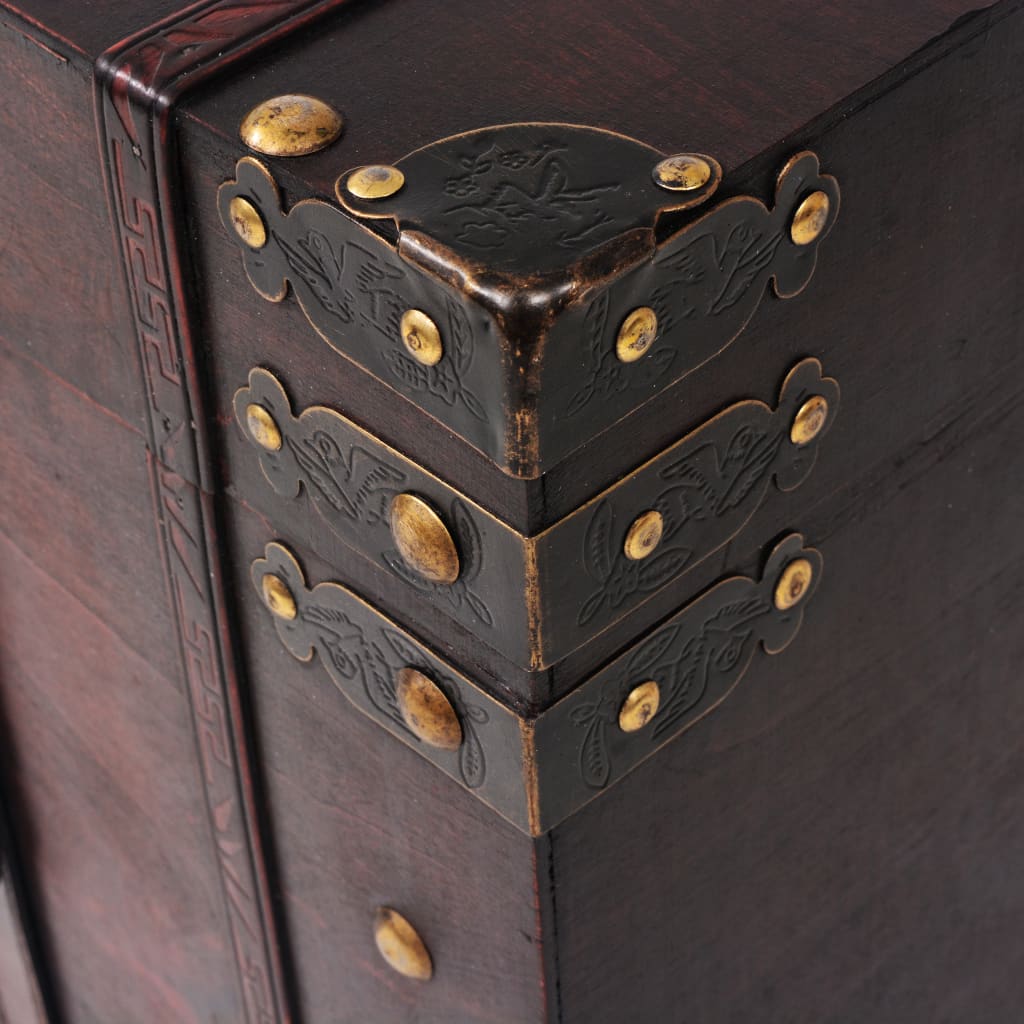 Vintage Treasure Chest Wood 66x38x40 cm - Bargainia.com - 8718475575696 - 245478