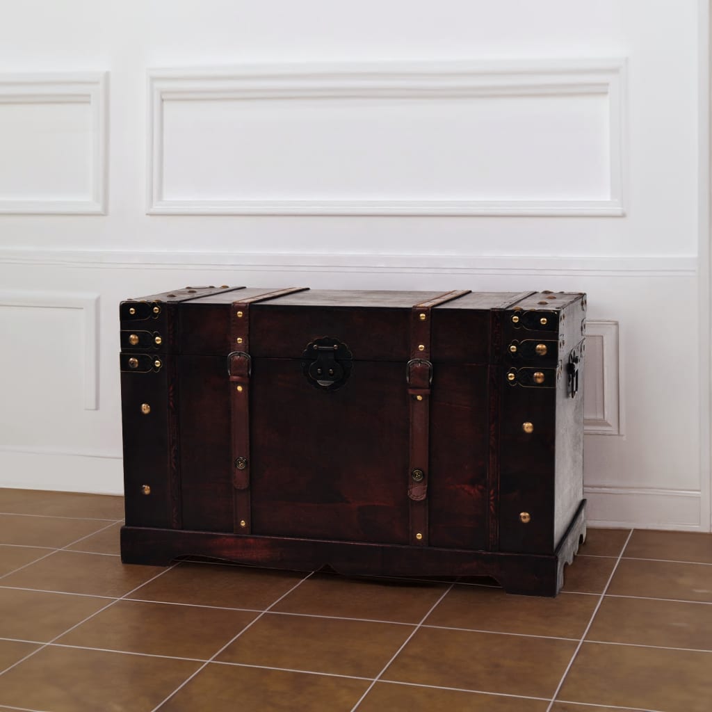 Vintage Treasure Chest Wood 66x38x40 cm - Bargainia.com - 8718475575696 - 245478