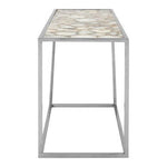 Vita White Agate Console Table - Bargainia.com - 5018705406749