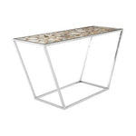 Vita White Agate Console Table - Bargainia.com - 5018705406749