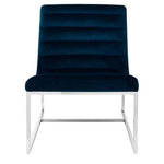 Vogue Midnight Velvet Curving Profile Lounge Chair - Bargainia.com - 5018705405926