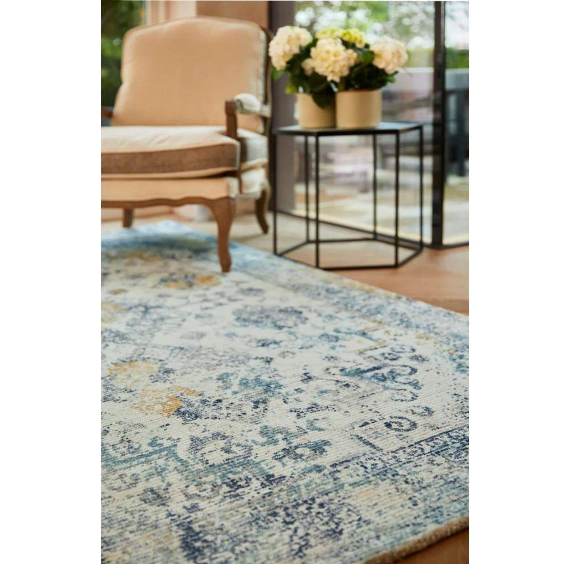 Vogue Vintage Blue Rug - Bargainia.com - 5026134570276 - VOGUEX_BLUOCH_080X150