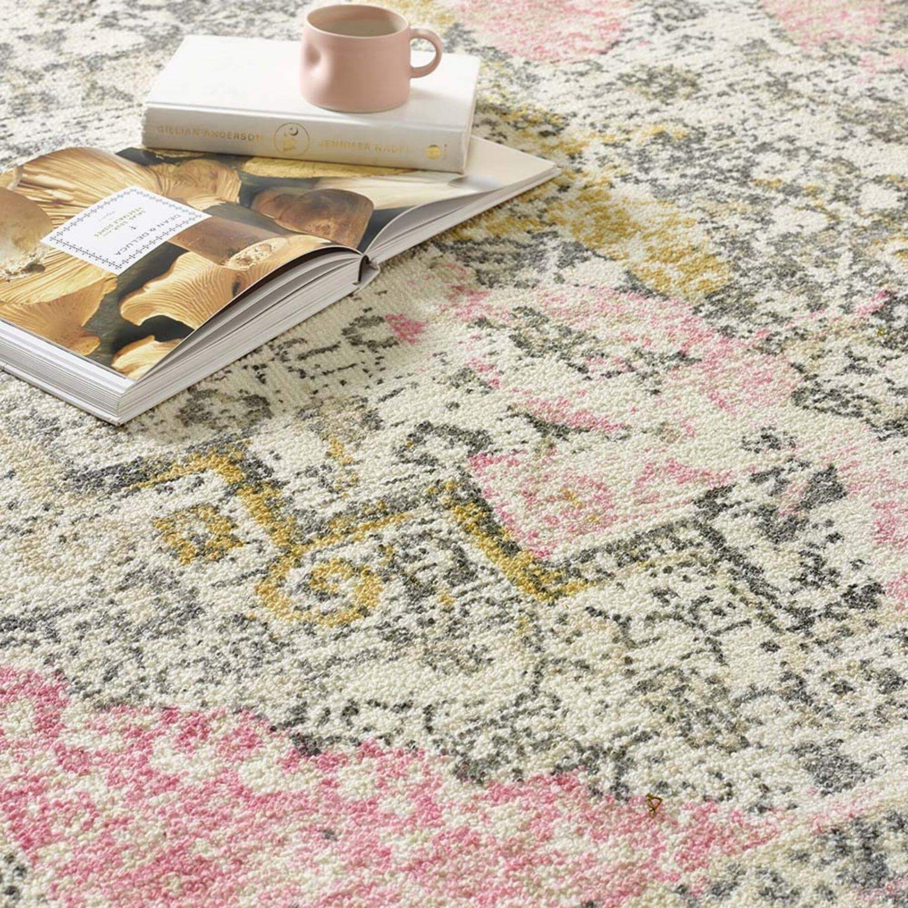 Vogue Vintage Pink Rug - Bargainia.com - 5026134572430 - VOGUEX_PNKOCH_120X170