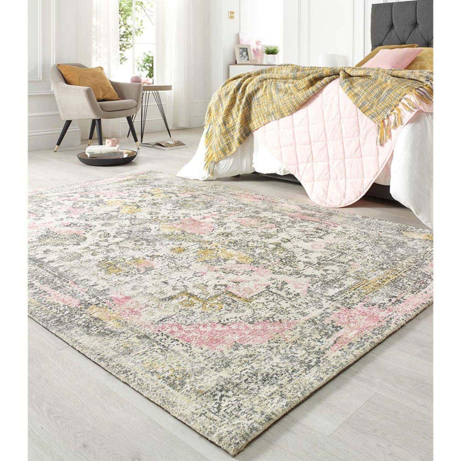 Vogue Vintage Pink Rug - Bargainia.com - 5026134572430 - VOGUEX_PNKOCH_120X170