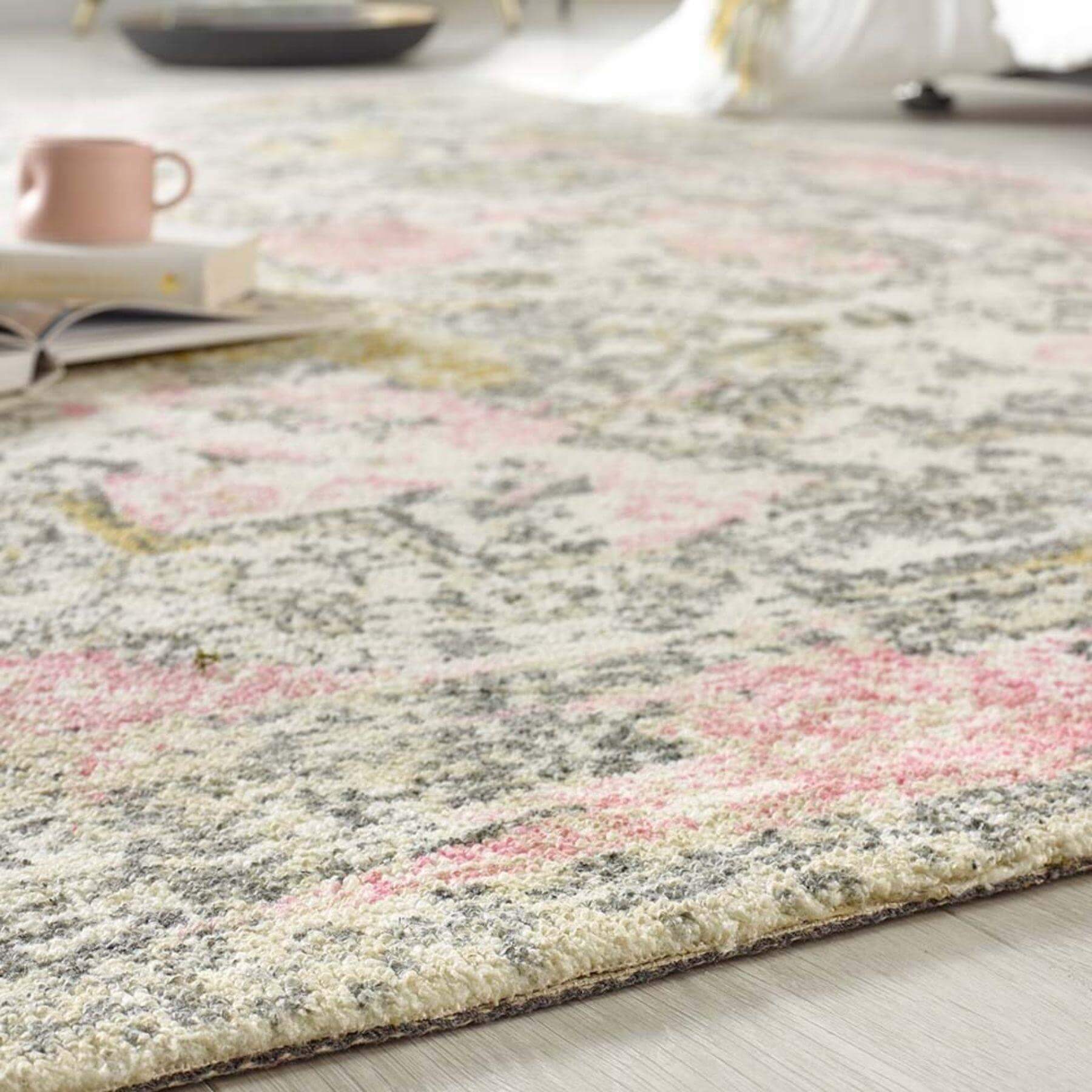 Vogue Vintage Pink Rug - Bargainia.com - 5026134572430 - VOGUEX_PNKOCH_120X170