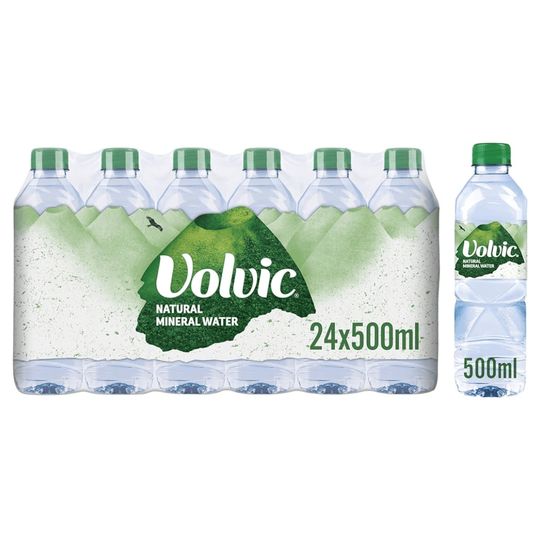 Volvic Water Bottles 24 x 500ml - Bargainia.com - 
