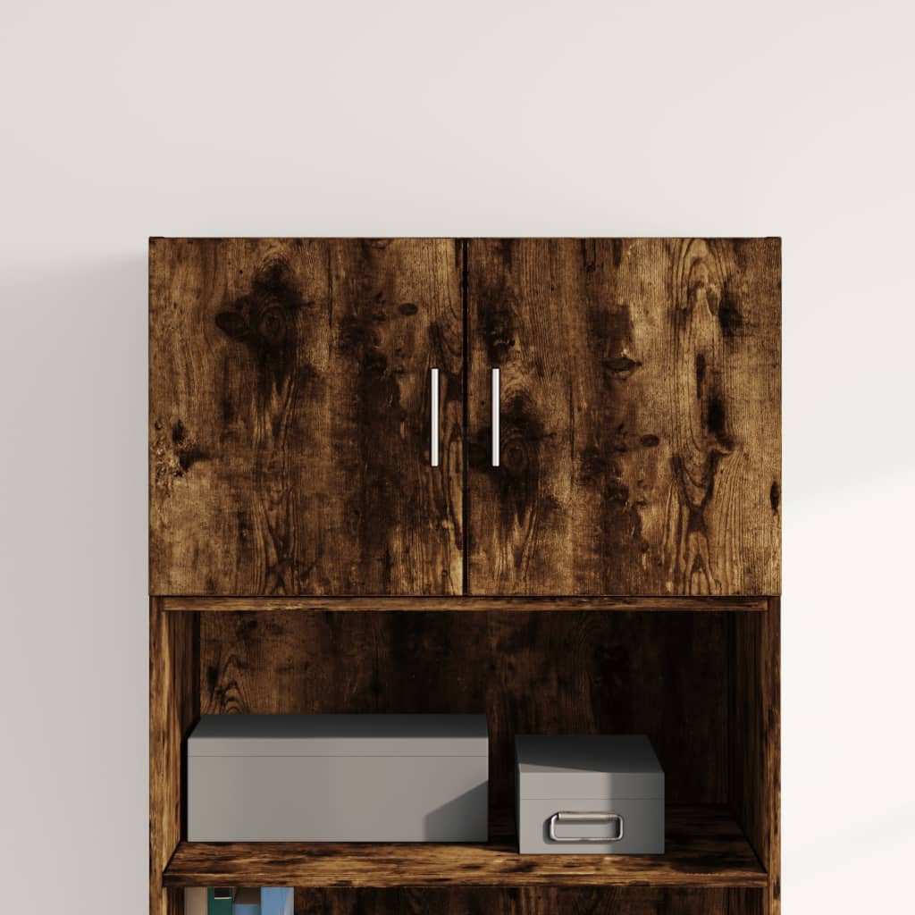 Wall Cabinet Smoked Oak 70x42.5x40 cm Engineered Wood - Bargainia.com - 8721102650239 - 846121