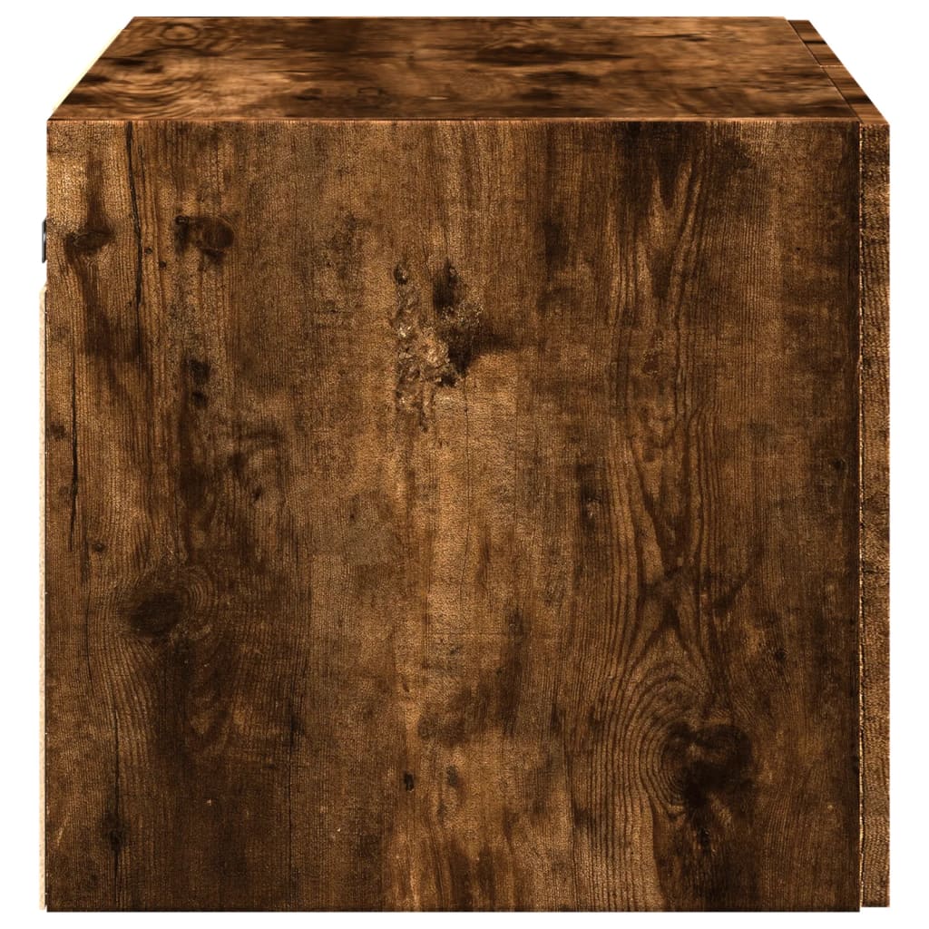 Wall Cabinet Smoked Oak 70x42.5x40 cm Engineered Wood - Bargainia.com - 8721102650239 - 846121