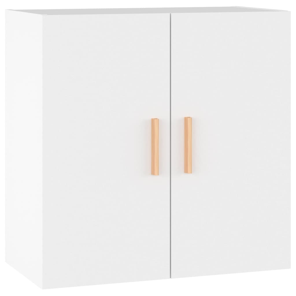 Wall Cabinet White 60x30x60 cm Engineered Wood - Bargainia.com - 