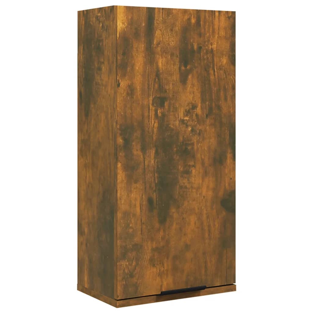 Wall - mounted Bathroom Cabinet Smoked Oak 32x20x67 cm - Bargainia.com - 8720287084280 - 817060