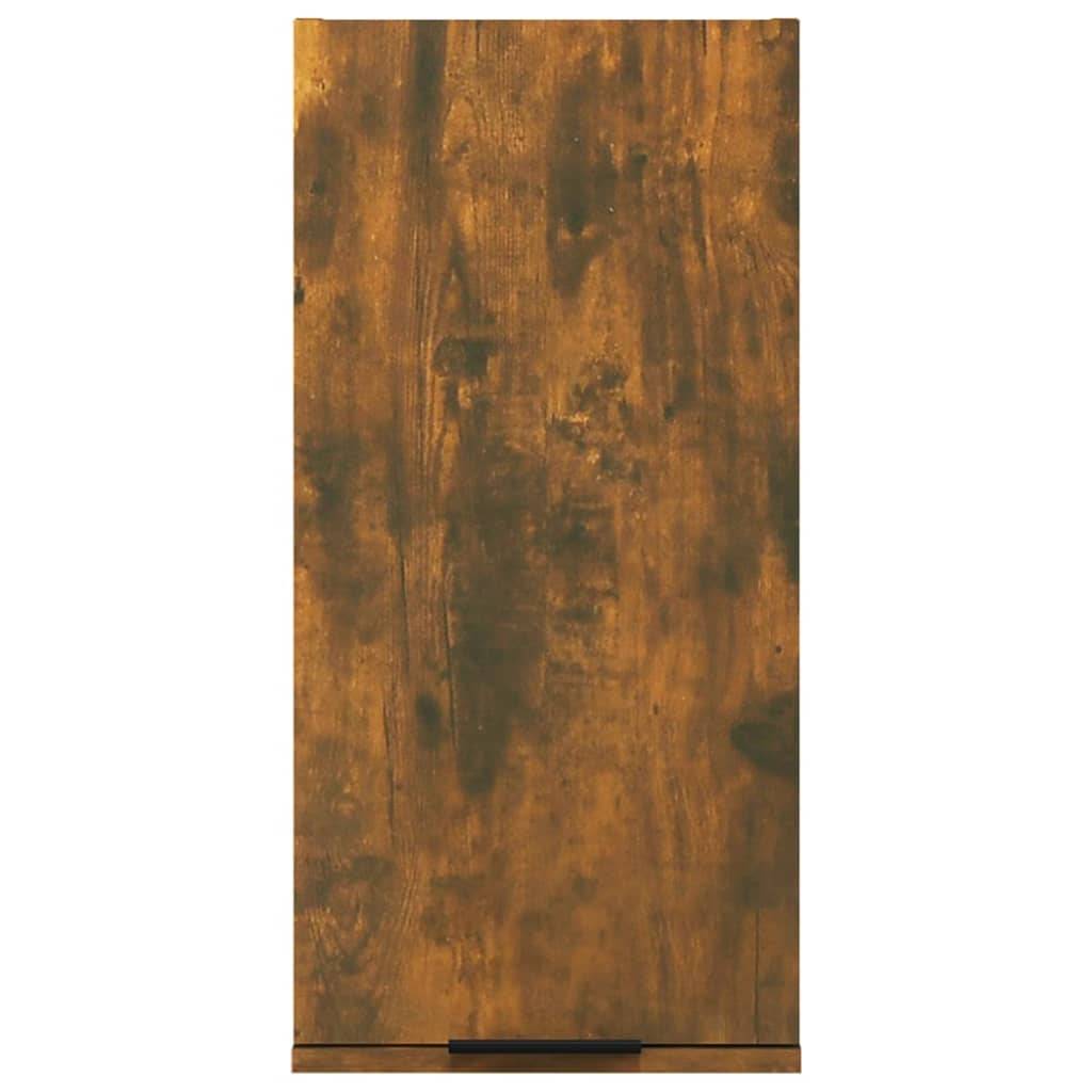 Wall - mounted Bathroom Cabinet Smoked Oak 32x20x67 cm - Bargainia.com - 8720287084280 - 817060