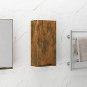 Wall - mounted Bathroom Cabinet Smoked Oak 32x20x67 cm - Bargainia.com - 8720287084280 - 817060