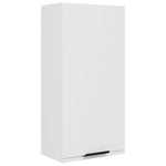 Wall - mounted Bathroom Cabinet White 32x20x67 cm - Bargainia.com - 