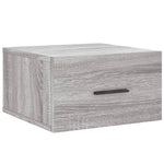 Wall - mounted Bedside Cabinet Grey Sonoma 35x35x20 cm - Bargainia.com - 