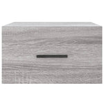 Wall - mounted Bedside Cabinet Grey Sonoma 35x35x20 cm - Bargainia.com - 