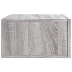 Wall - mounted Bedside Cabinet Grey Sonoma 35x35x20 cm - Bargainia.com - 