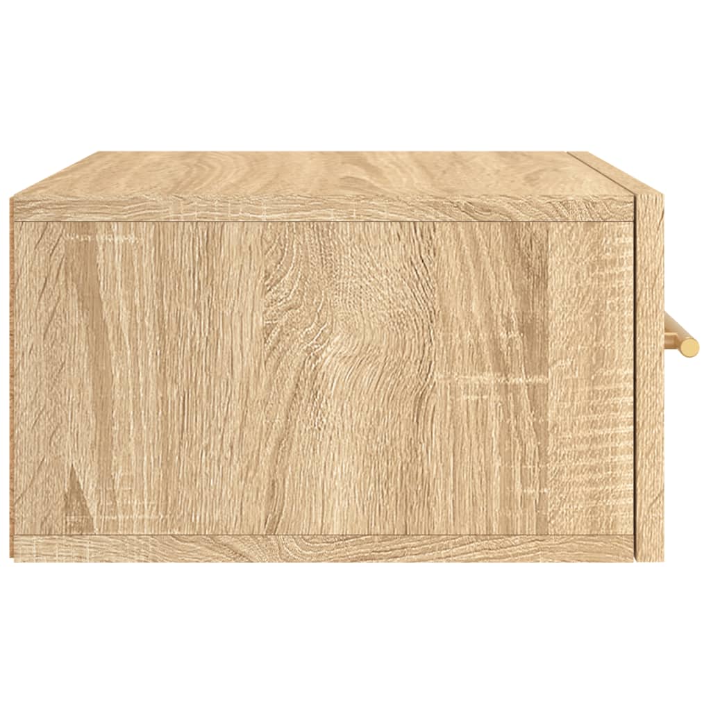 Wall - mounted Bedside Cabinet Sonoma Oak 35x35x20 cm - Bargainia.com - 8720845946357 - 829794