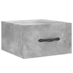 Wall - mounted Bedside Cabinets 2 pcs Concrete Grey 35x35x20 cm - Bargainia.com - 