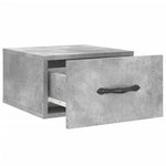 Wall - mounted Bedside Cabinets 2 pcs Concrete Grey 35x35x20 cm - Bargainia.com - 