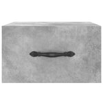 Wall - mounted Bedside Cabinets 2 pcs Concrete Grey 35x35x20 cm - Bargainia.com - 