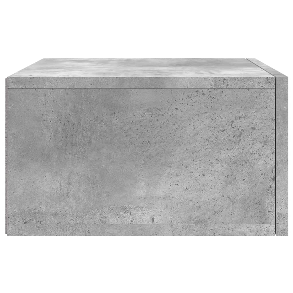 Wall - mounted Bedside Cabinets 2 pcs Concrete Grey 35x35x20 cm - Bargainia.com - 