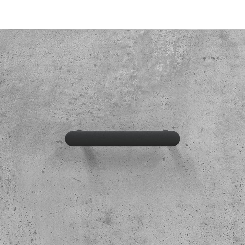 Wall - mounted Bedside Cabinets 2 pcs Concrete Grey 35x35x20 cm - Bargainia.com - 