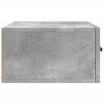 Wall - mounted Bedside Cabinets 2 pcs Concrete Grey 35x35x20 cm - Bargainia.com - 