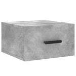 Wall - mounted Bedside Cabinets 2 pcs Concrete Grey 35x35x20 cm - Bargainia.com - 