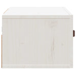 Wall - mounted Bedside Cabinets 2 pcs White 40x29.5x22 cm - Bargainia.com - 