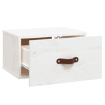 Wall - mounted Bedside Cabinets 2 pcs White 40x29.5x22 cm - Bargainia.com - 