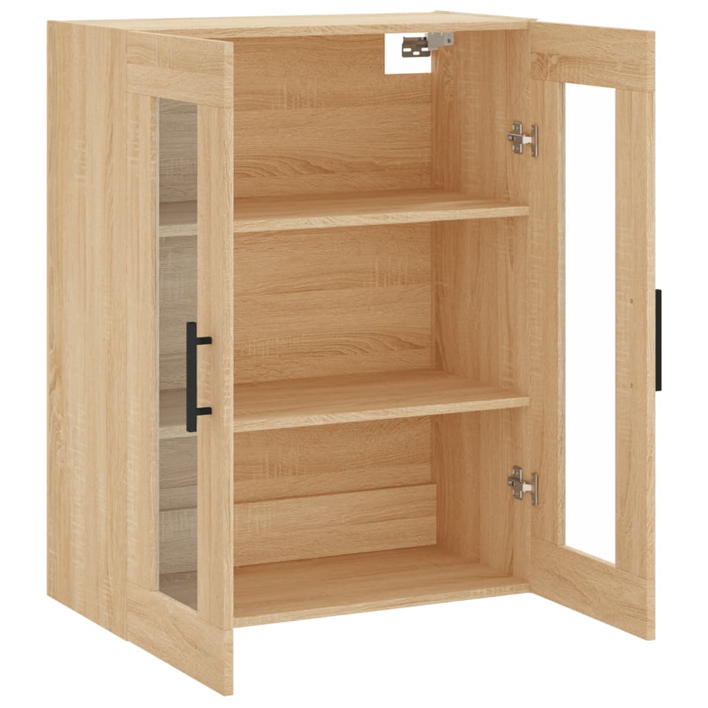 Wall Mounted Cabinet Sonoma Oak 69.5x34x90 cm - Bargainia.com - 8720845439835 - 828503