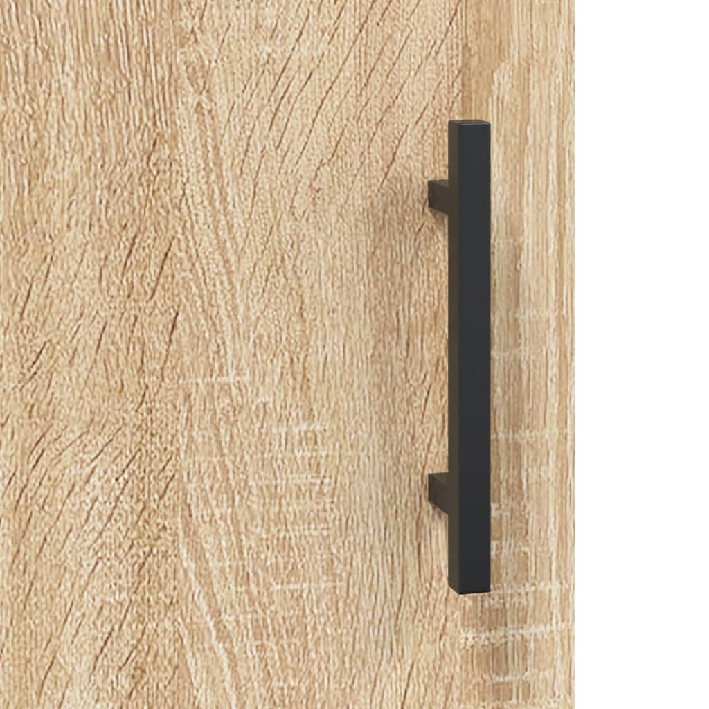 Wall Mounted Cabinet Sonoma Oak 69.5x34x90 cm - Bargainia.com - 8720845439835 - 828503