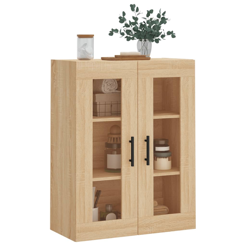 Wall Mounted Cabinet Sonoma Oak 69.5x34x90 cm - Bargainia.com - 8720845439835 - 828503