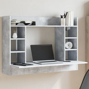 Wall - Mounted Desk Concrete Grey 105x48x75 cm Engineered Wood - Bargainia.com - 8721102813931 - 847971