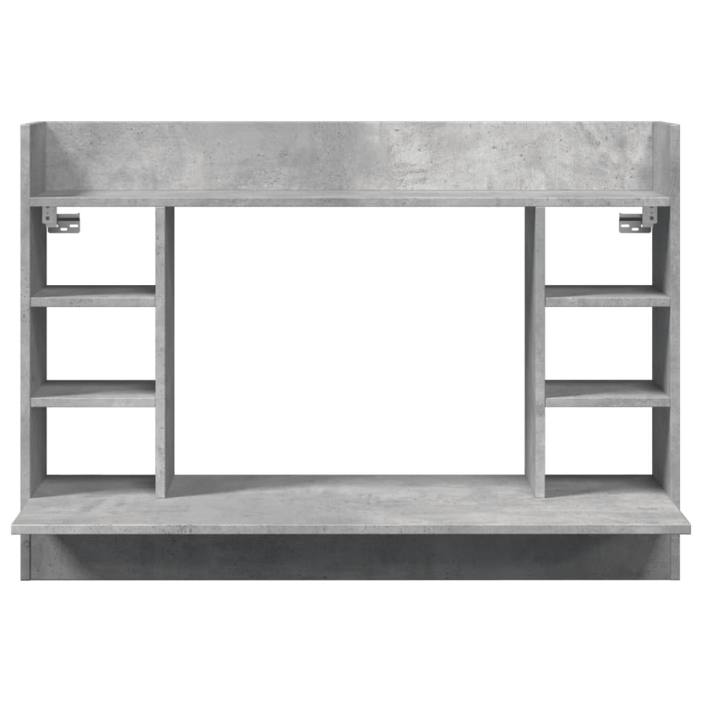 Wall - Mounted Desk Concrete Grey 105x48x75 cm Engineered Wood - Bargainia.com - 8721102813931 - 847971